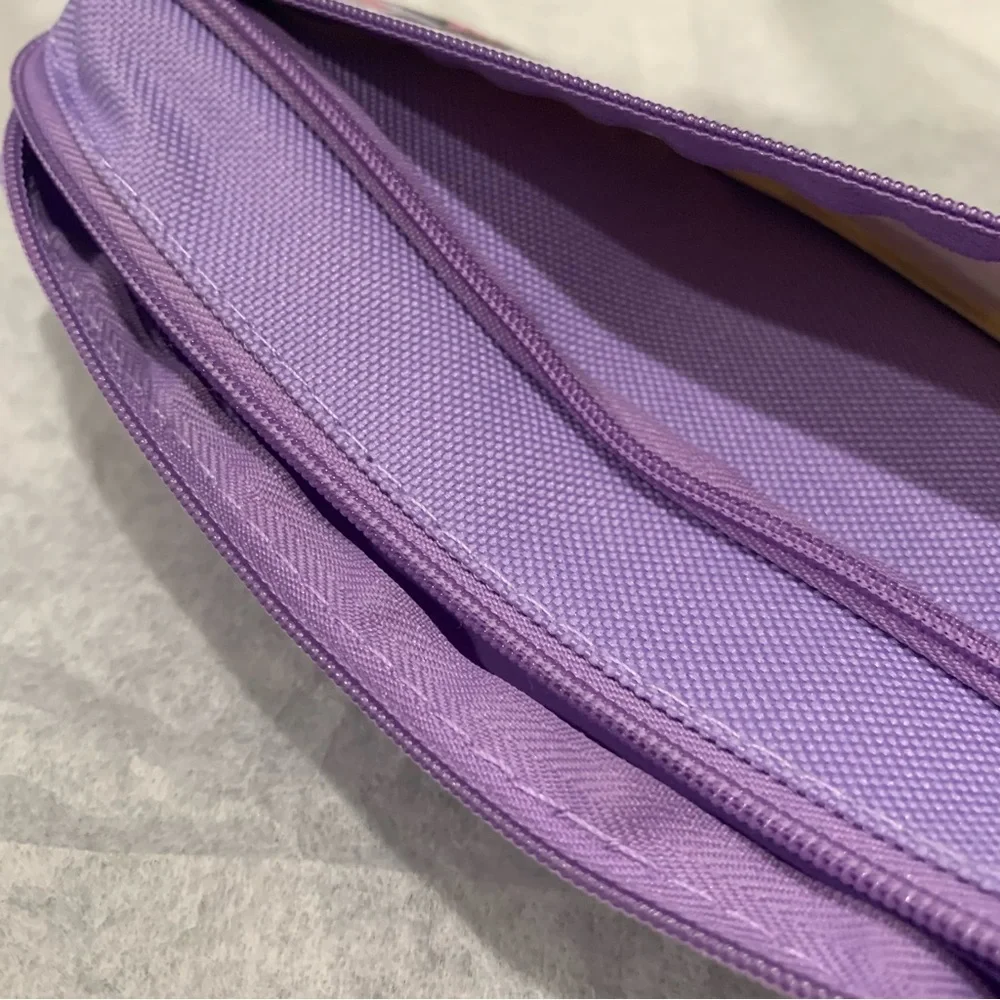 Kuromi Double Pocket Zip Pencil Pouch